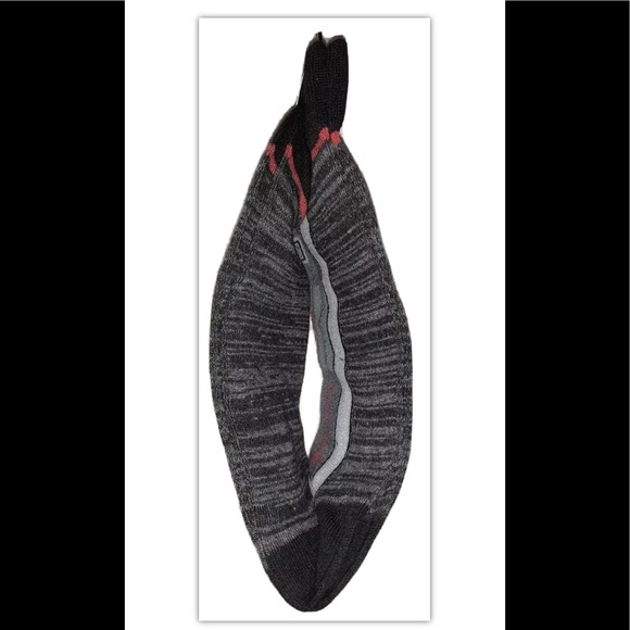 Nintendo Controller Crew Socks 1 Pair Men 8-12 Gray Black Red Gamer NES 8Bit NEW - Picture 7 of 12